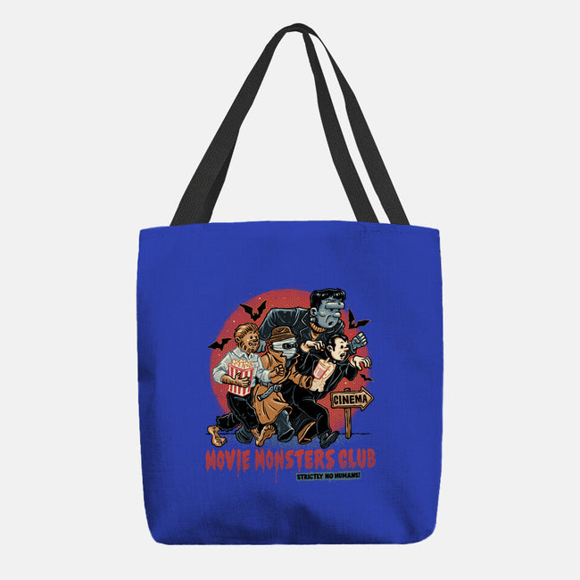 Movie Monsters Club-None-Basic Tote-Bag-glitchygorilla