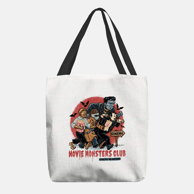 Movie Monsters Club-None-Basic Tote-Bag-glitchygorilla