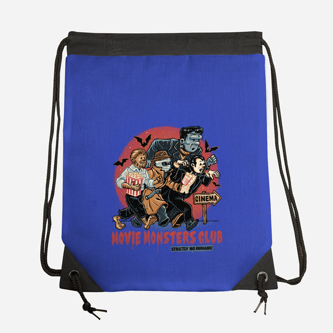 Movie Monsters Club-None-Drawstring-Bag-glitchygorilla