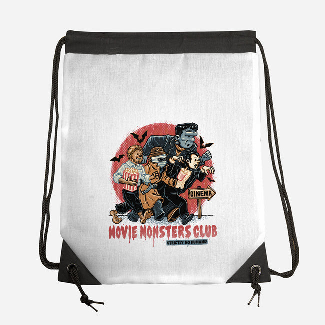 Movie Monsters Club-None-Drawstring-Bag-glitchygorilla