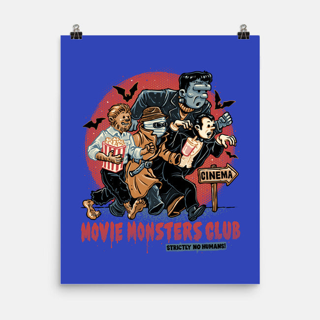 Movie Monsters Club-None-Matte-Poster-glitchygorilla