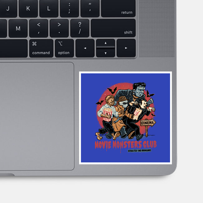 Movie Monsters Club-None-Glossy-Sticker-glitchygorilla