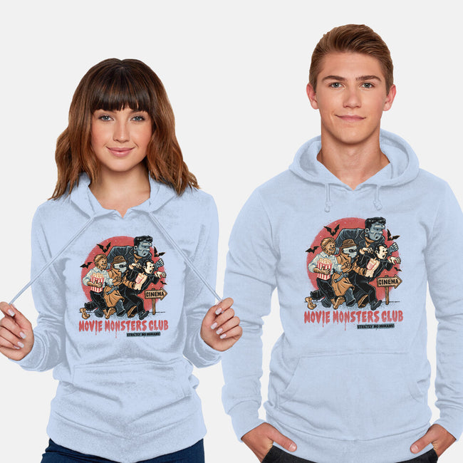 Movie Monsters Club-Unisex-Pullover-Sweatshirt-glitchygorilla