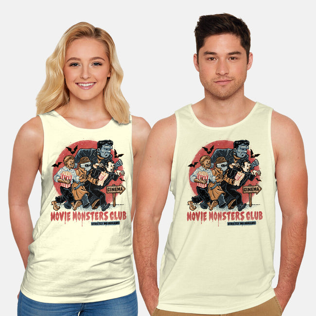 Movie Monsters Club-Unisex-Basic-Tank-glitchygorilla