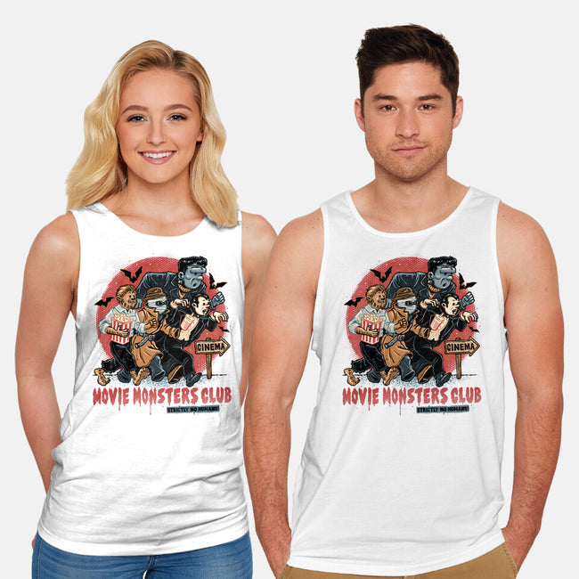 Movie Monsters Club-Unisex-Basic-Tank-glitchygorilla