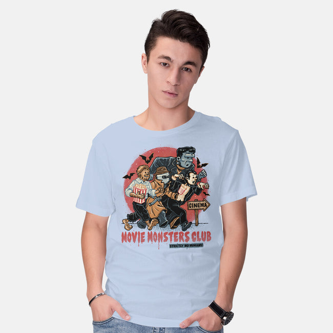 Movie Monsters Club-Mens-Basic-Tee-glitchygorilla
