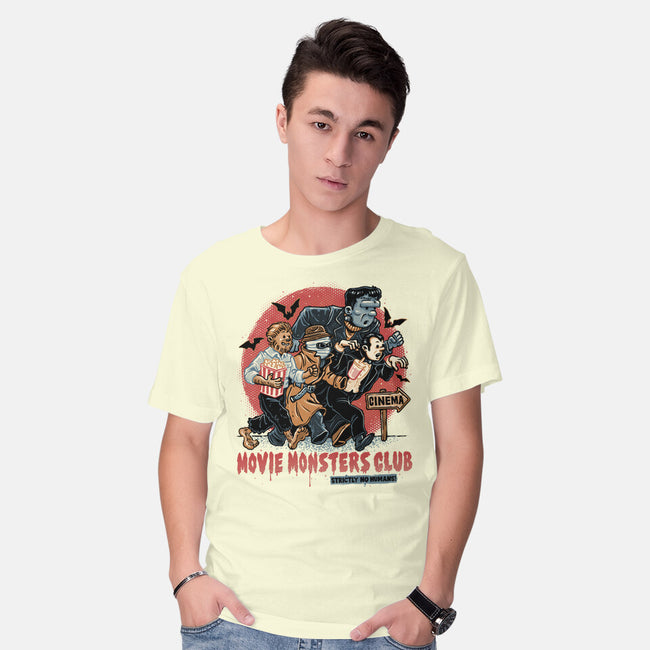 Movie Monsters Club-Mens-Basic-Tee-glitchygorilla