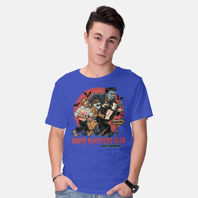Movie Monsters Club-Mens-Basic-Tee-glitchygorilla