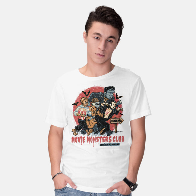 Movie Monsters Club-Mens-Basic-Tee-glitchygorilla
