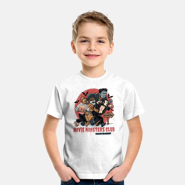 Movie Monsters Club-Youth-Basic-Tee-glitchygorilla