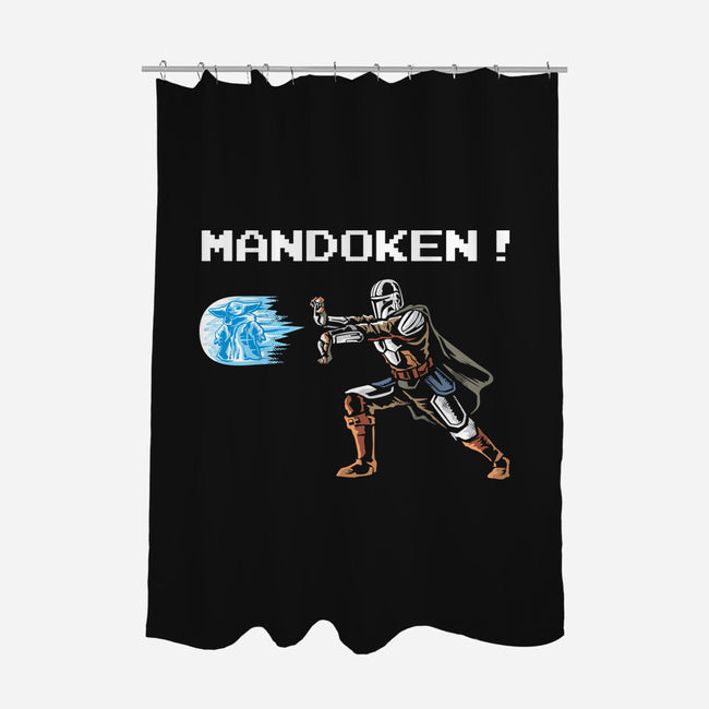 MANDOKEN-None-Polyester-Shower Curtain-arace