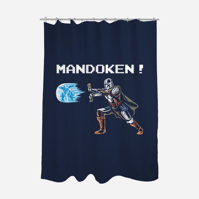 MANDOKEN-None-Polyester-Shower Curtain-arace