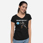 MANDOKEN-Womens-V-Neck-Tee-arace