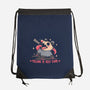 Yelling Is Self Care-None-Drawstring-Bag-TechraNova