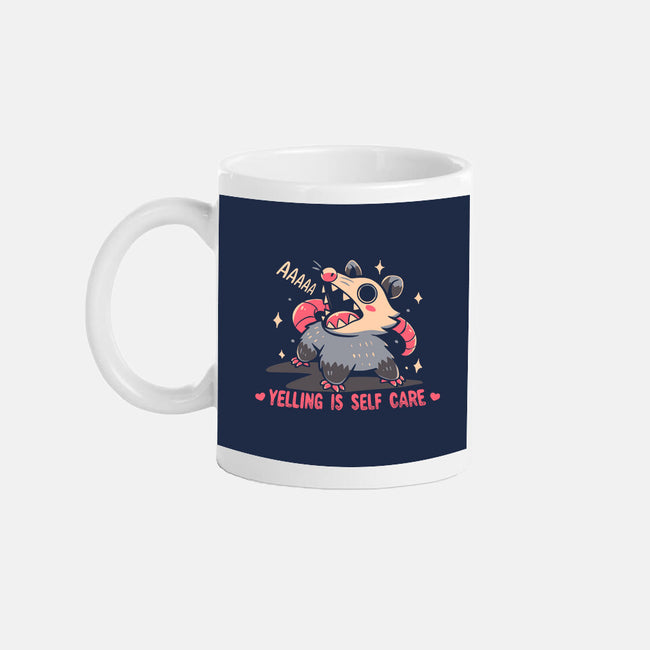 Yelling Is Self Care-None-Mug-Drinkware-TechraNova