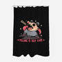Yelling Is Self Care-None-Polyester-Shower Curtain-TechraNova