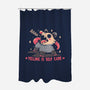 Yelling Is Self Care-None-Polyester-Shower Curtain-TechraNova