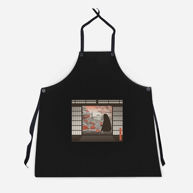 Zen Snack-Unisex-Kitchen-Apron-pigboom