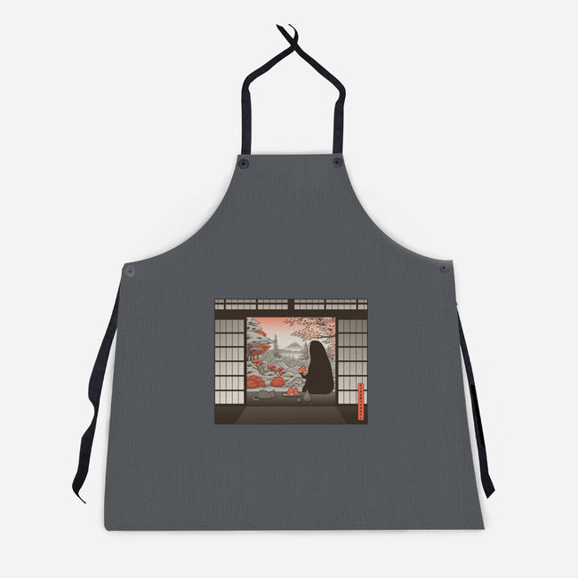 Zen Snack-Unisex-Kitchen-Apron-pigboom