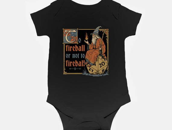 Medieval Wizard Fireball