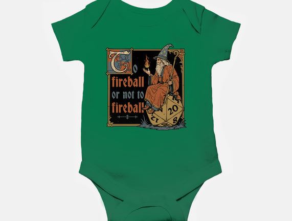 Medieval Wizard Fireball