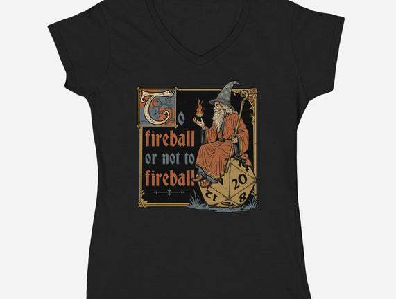 Medieval Wizard Fireball