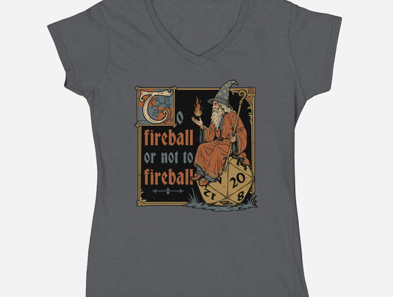 Medieval Wizard Fireball