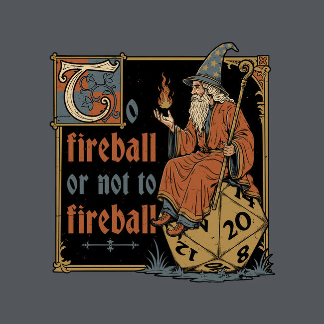 Medieval Wizard Fireball-Unisex-Basic-Tee-Studio Mootant