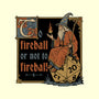 Medieval Wizard Fireball-Mens-Basic-Tee-Studio Mootant
