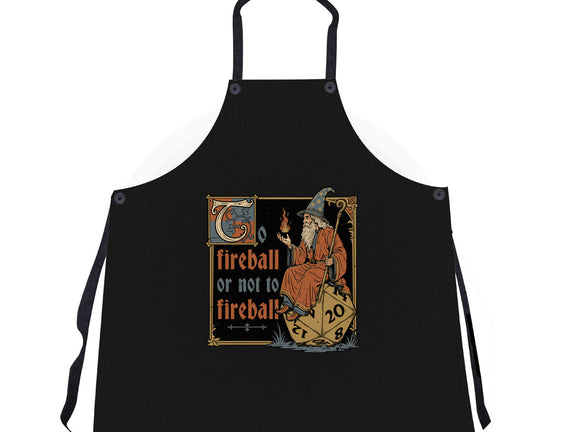 Medieval Wizard Fireball