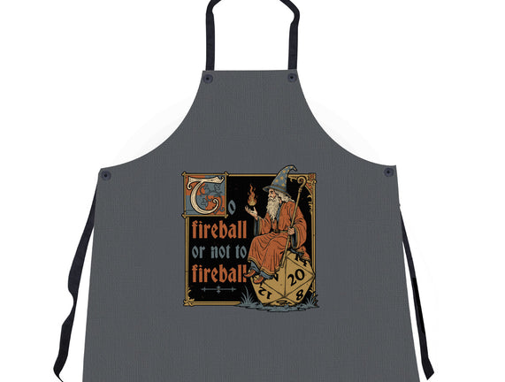 Medieval Wizard Fireball