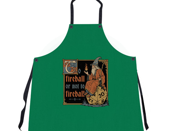 Medieval Wizard Fireball