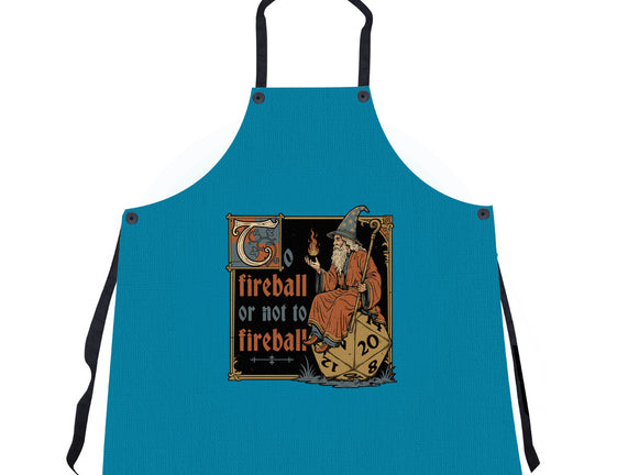 Medieval Wizard Fireball