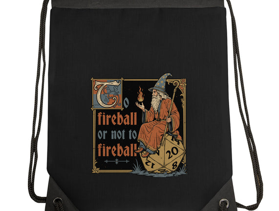 Medieval Wizard Fireball