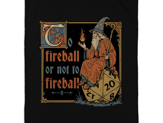 Medieval Wizard Fireball
