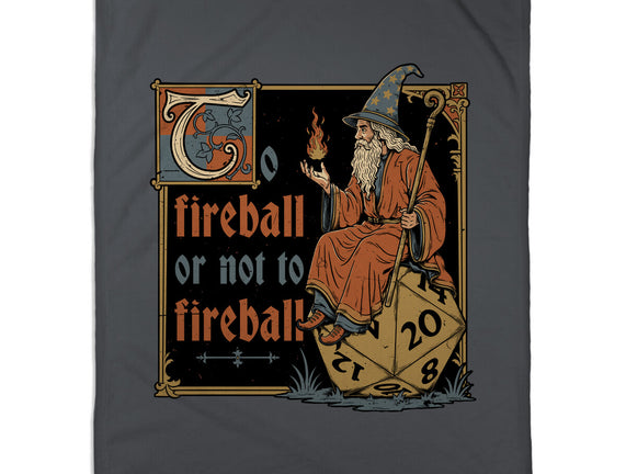 Medieval Wizard Fireball