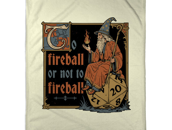 Medieval Wizard Fireball