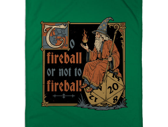 Medieval Wizard Fireball