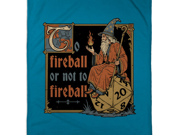 Medieval Wizard Fireball