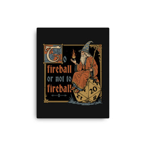 Medieval Wizard Fireball