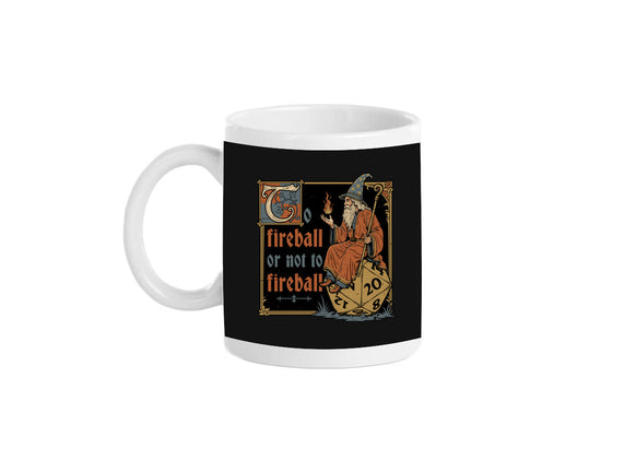 Medieval Wizard Fireball