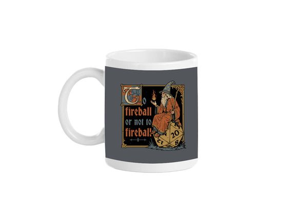 Medieval Wizard Fireball