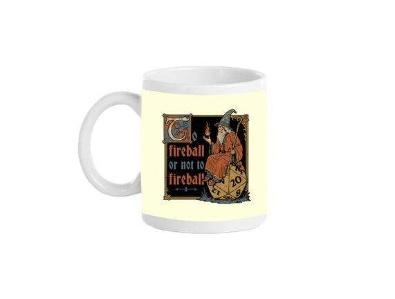 Medieval Wizard Fireball