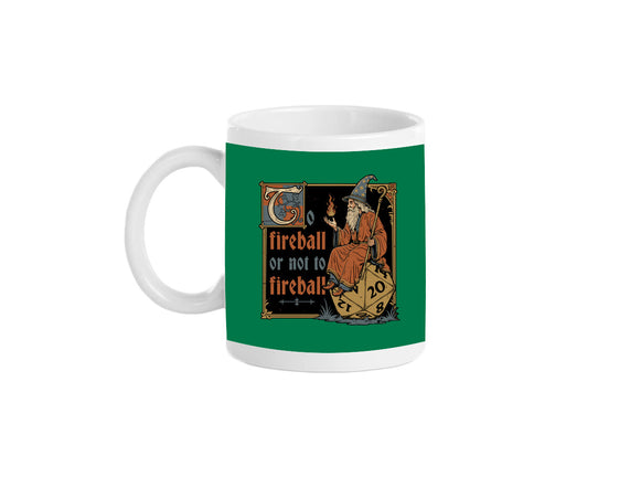 Medieval Wizard Fireball