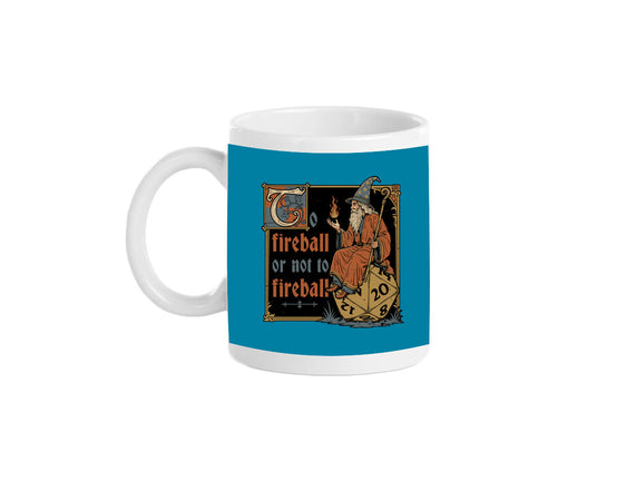 Medieval Wizard Fireball