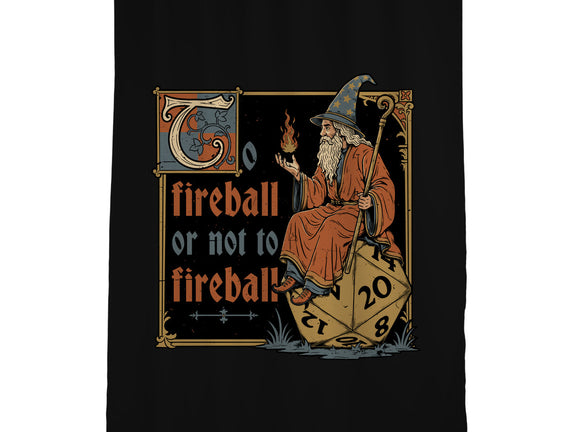 Medieval Wizard Fireball