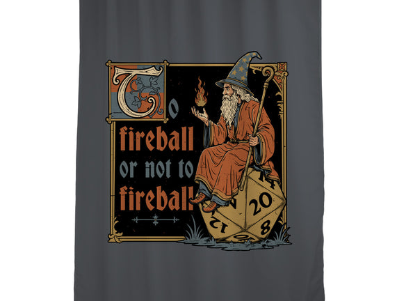 Medieval Wizard Fireball