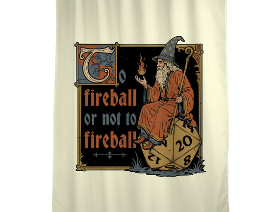 Medieval Wizard Fireball