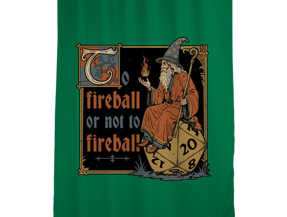 Medieval Wizard Fireball