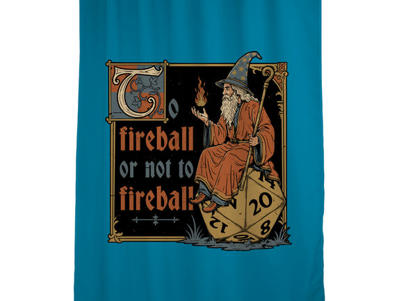 Medieval Wizard Fireball